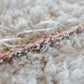 Light Pink and Tan wedding hair crown, dried flower hair wreath, mix of everlasting bunny tails and baby's breath