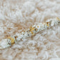 Ivory and Yellow wedding hair crown, dried flower hair wreath, mix of everlasting Yellow Yarrow, Strawflower, Poppy Pods, Statice